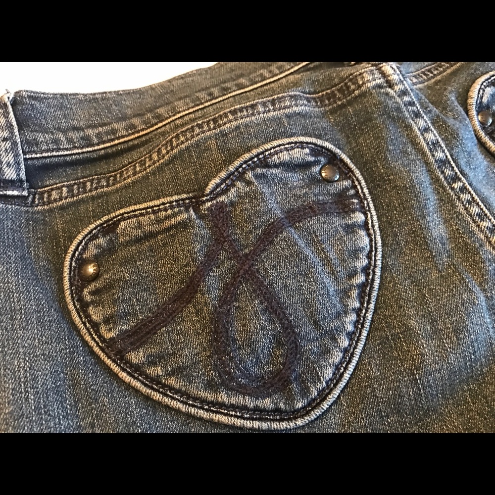 Juicy Couture Penelope. Sz 29 Heart pockets.